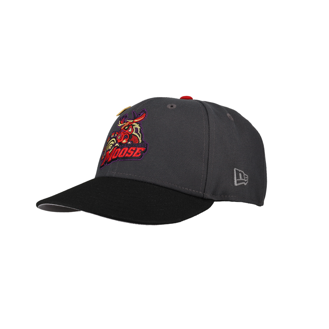 Manitoba Moose 10th Season Graphite 59Fifty Fitted Hat