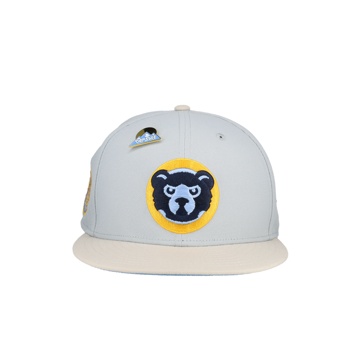 Chicago Cubs Mountain Sunrise Collection 100th Anniversary Fitted Hat