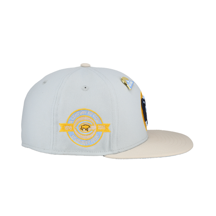 Chicago Cubs Mountain Sunrise Collection 100th Anniversary Fitted Hat
