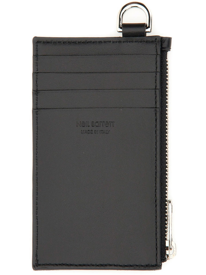 NEIL BARRETT Mini Card Holder with Strap