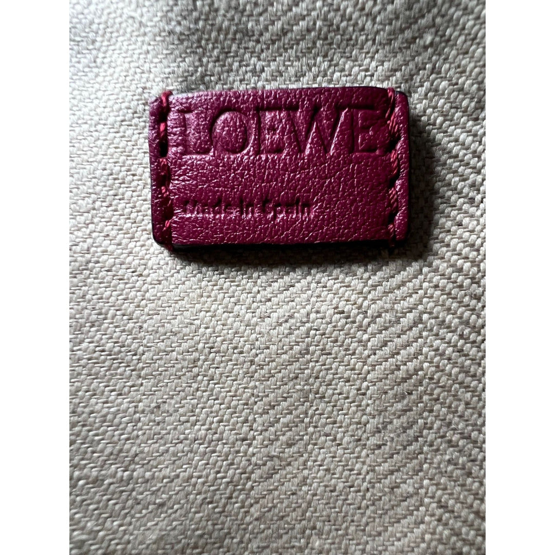 Loewe Mini Puzzle crimson calfskin crossbody bag – STORE 7994