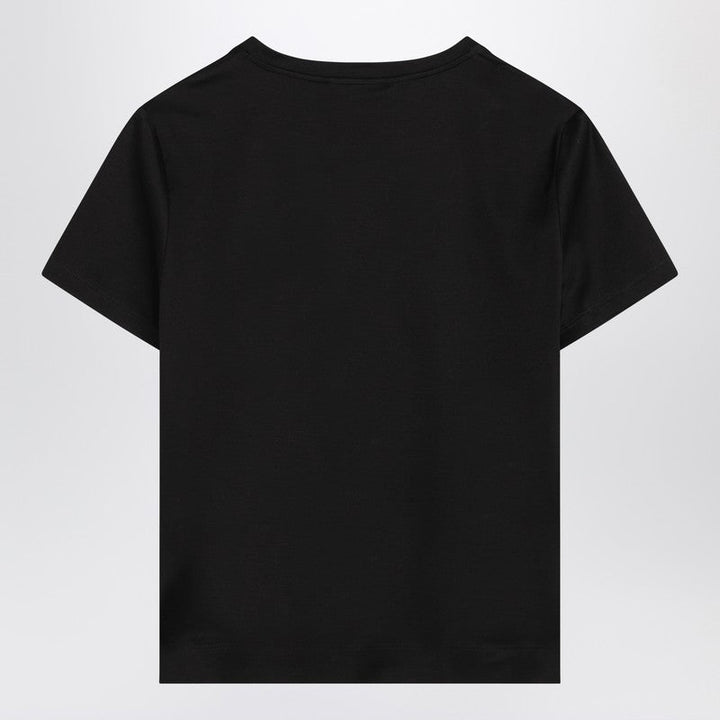 Max Mara Black Cotton T-Shirt Women