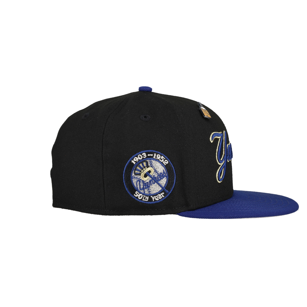 New York Yankees New Years Collection 50th Season Patch 59Fifty Fitted Hat