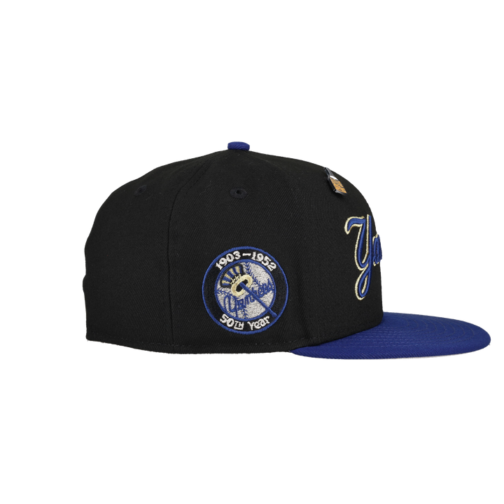 New York Yankees New Years Collection 50th Season Patch 59Fifty Fitted Hat