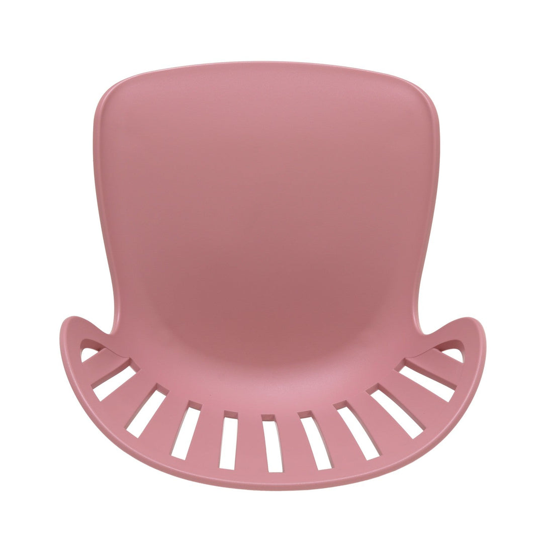 Nassau Side Chair in Peony Pink Social Plastic®- 2pc