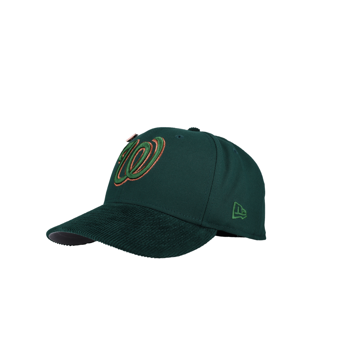 Washington Nationals 2018 ASG Corduroy Green Bronze Metallic 59Fifty Fitted Hat