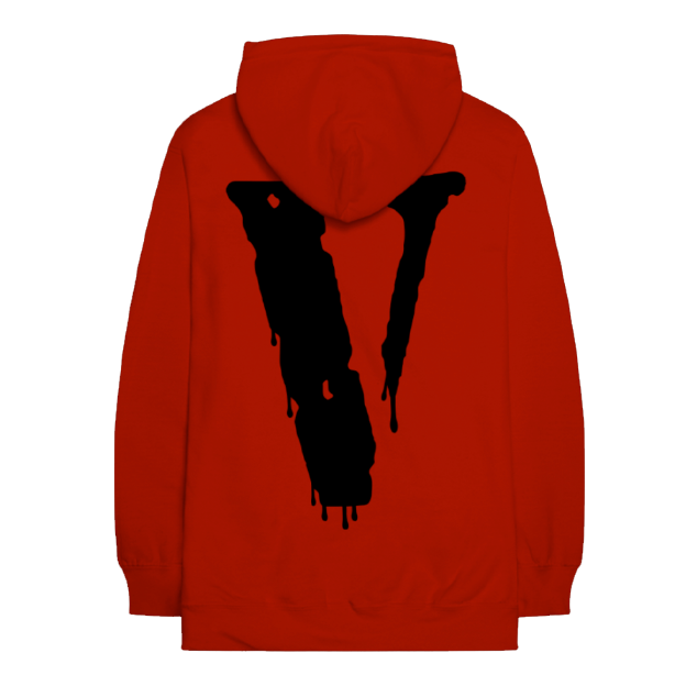 Nav x Vlone Drip Pullover Hoodie Red