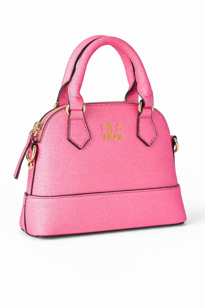 Neon Pink Glitter Girl&