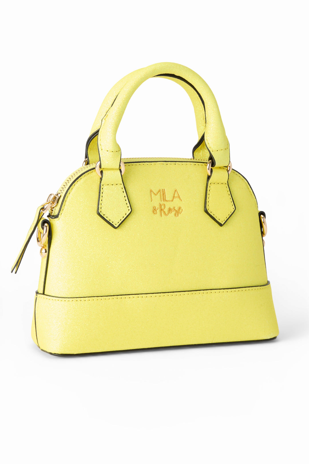 Neon Yellow Glitter Girl&