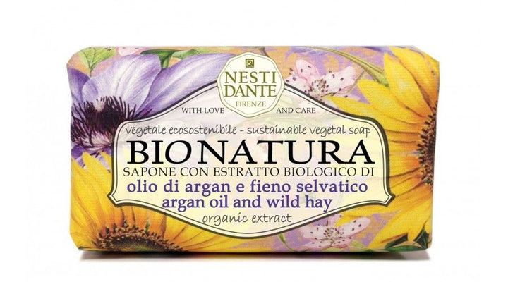 Nesti Dante Argan Oil &amp; Wild Hay Bar Soap 250 gr