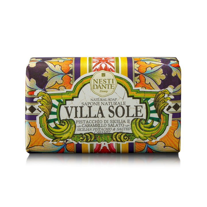 Nesti Dante Villa Sole Sicilian Pistachio &amp; Salted Caramel Soap 250 gr