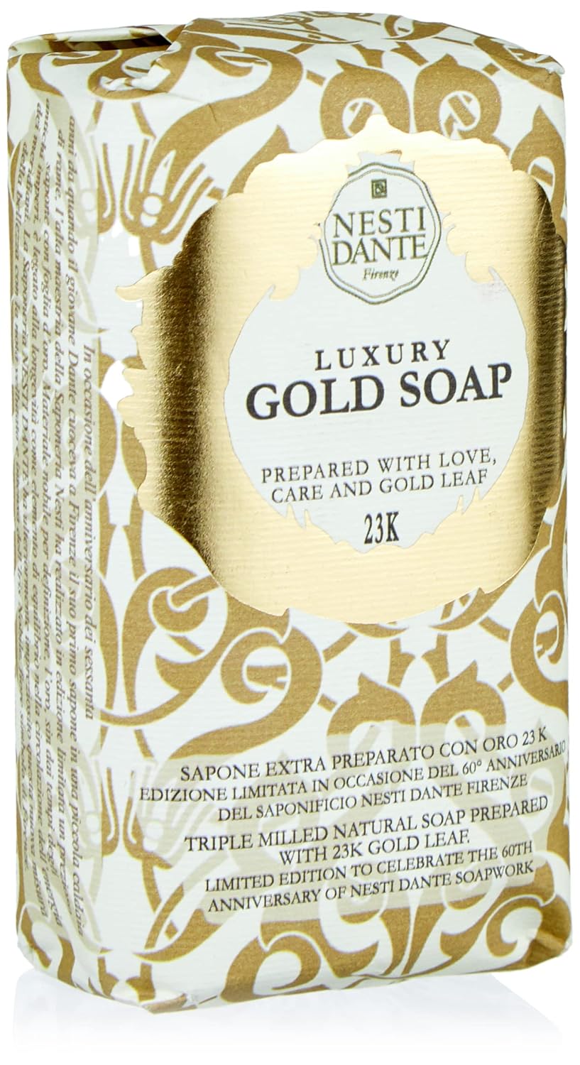 Nesti Dante Luxury Gold Bar Soap 250 gr