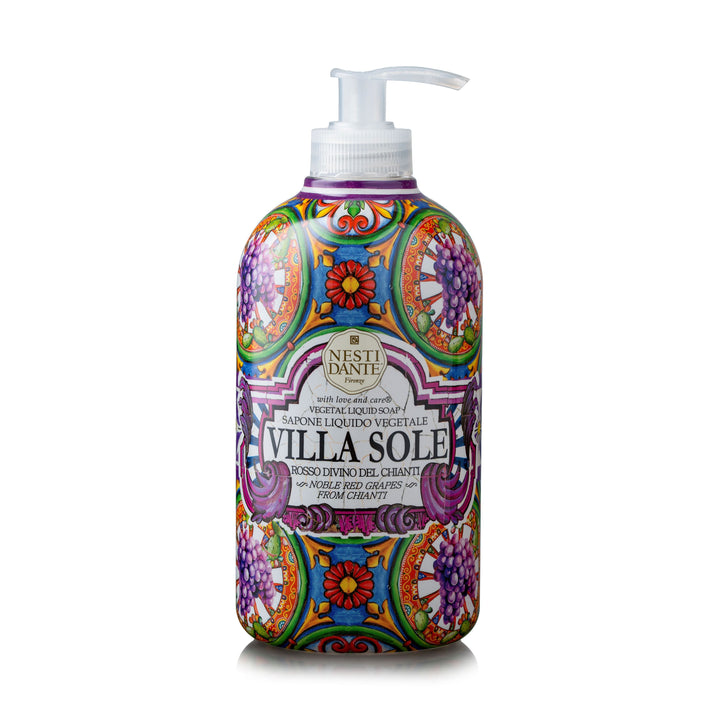 Nesti Dante Villa Sole Noble Red Grapes from Chianti Liquid Soap 500 ml