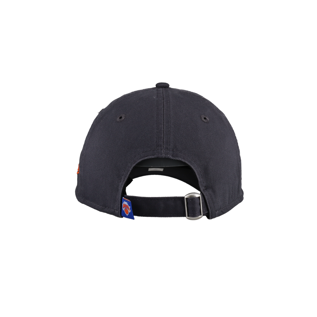 New York Knicks New Era 9Twenty Adjustable Hat (Grey)