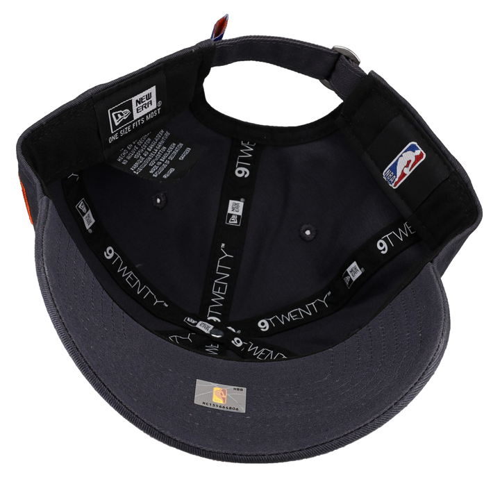 New York Knicks New Era 9Twenty Adjustable Hat (Grey)