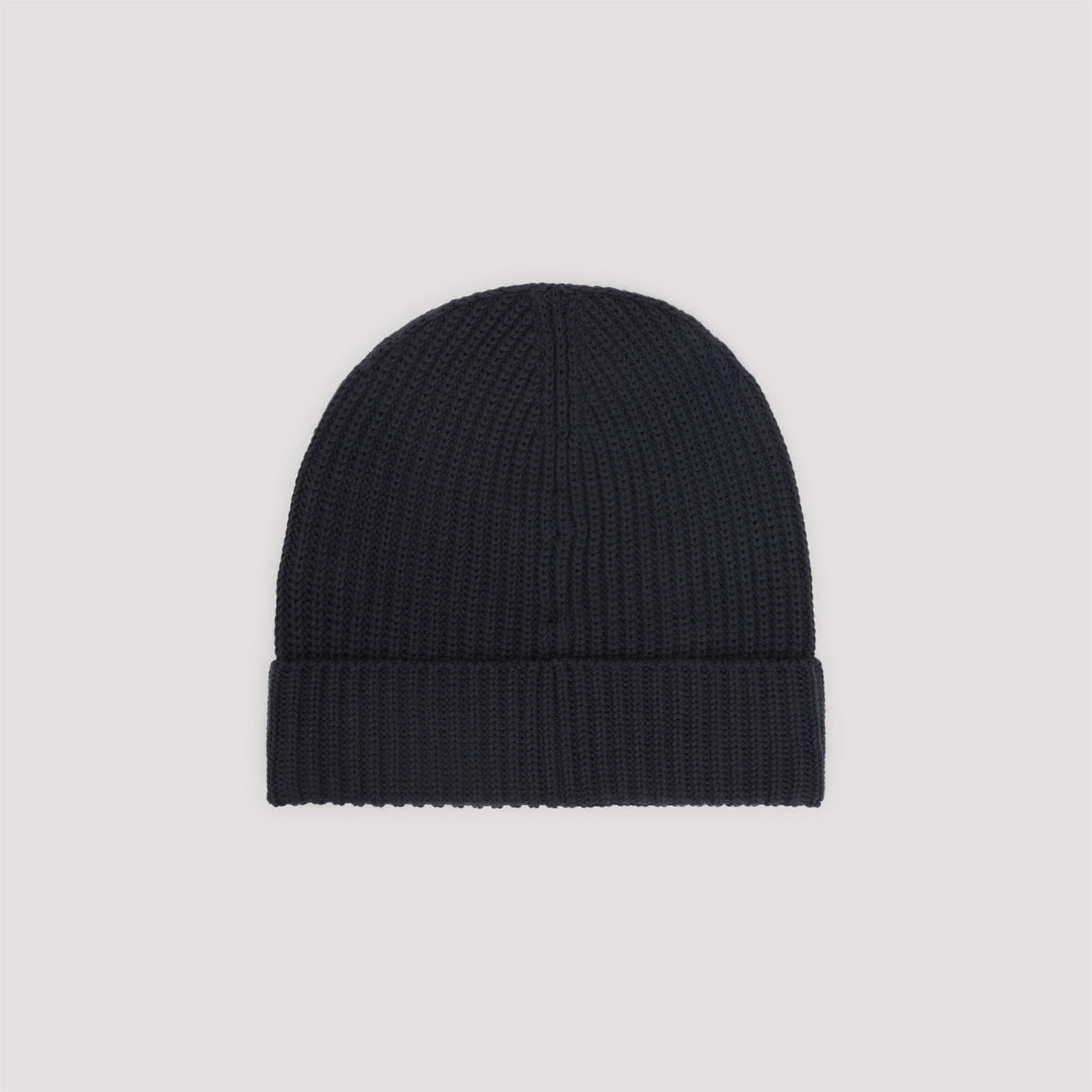 BRIONI Knit Wool Beanie for Men - Fall/Winter 2025