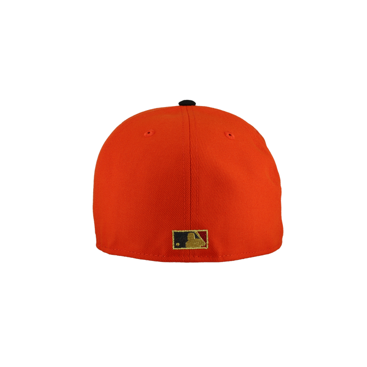 Seattle Mariners 20th Anniversary Orange Metallic 59Fifty Fitted Hat