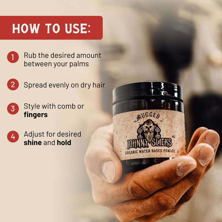 Organic Water Based Pomade