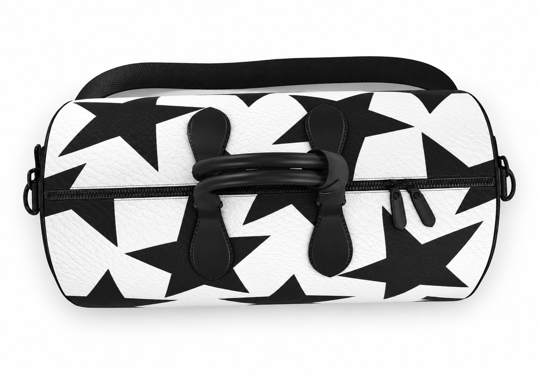 S7 Stella Noir | Black Star Signature Leather Tote
