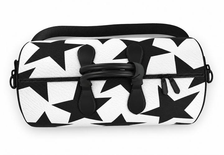 S7 Stella Noir | Black Star Signature Leather Tote
