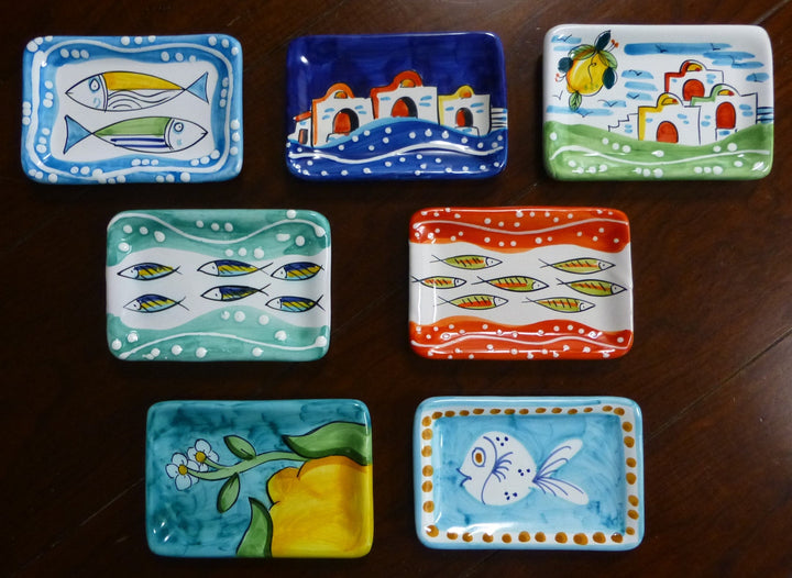 Casa Amalfi Scented Soap Bar with Ceramic Soap Dish Sailing il Mediterraneo