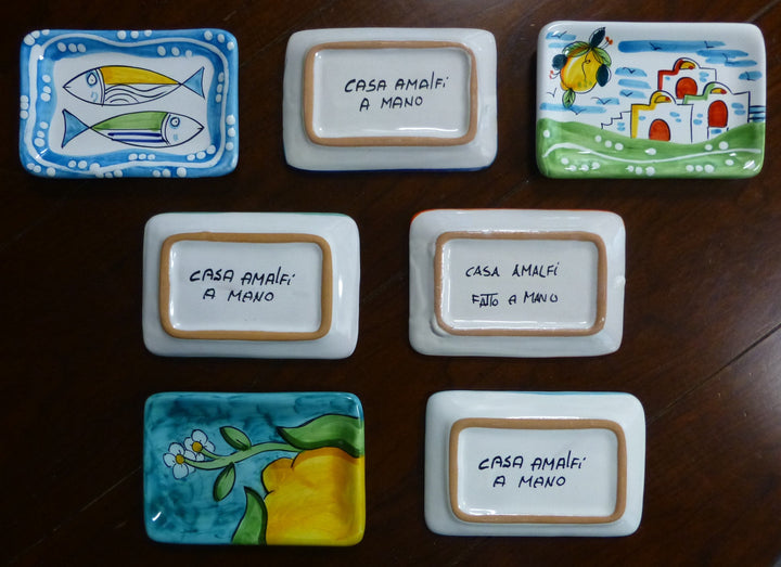 Casa Amalfi Scented Soap Bar with Ceramic Soap Dish Sailing il Mediterraneo