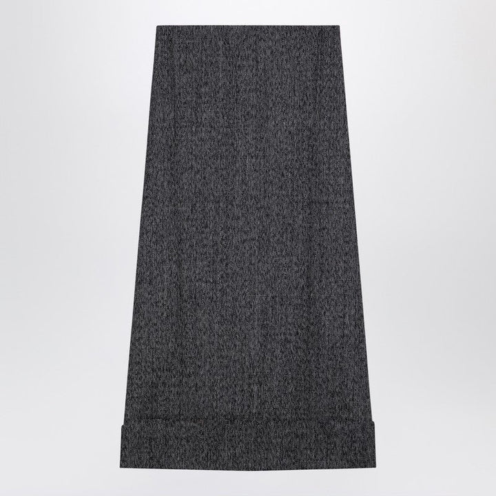 Prada Midi Skirt In Mouliné Women