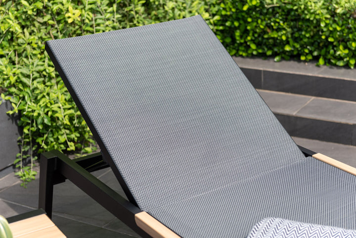 Panama Dark Duo Coffee Set &amp; Sun Loungers - 3pc