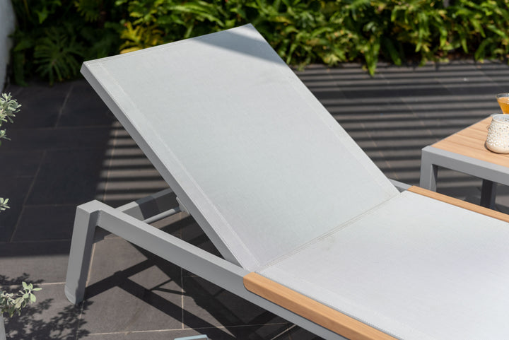 Panama Light Sun Lounger - 1pc
