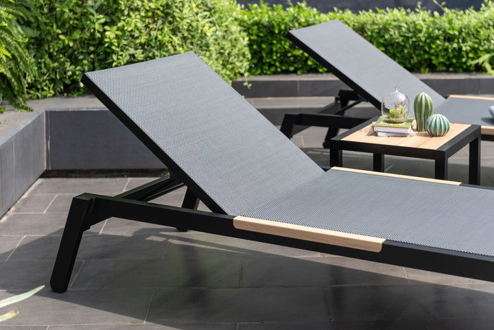 Panama Dark Duo Coffee Set &amp; Sun Loungers - 3pc