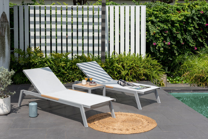 Panama Light Duo Coffee Set &amp; Sun Loungers - 3pc
