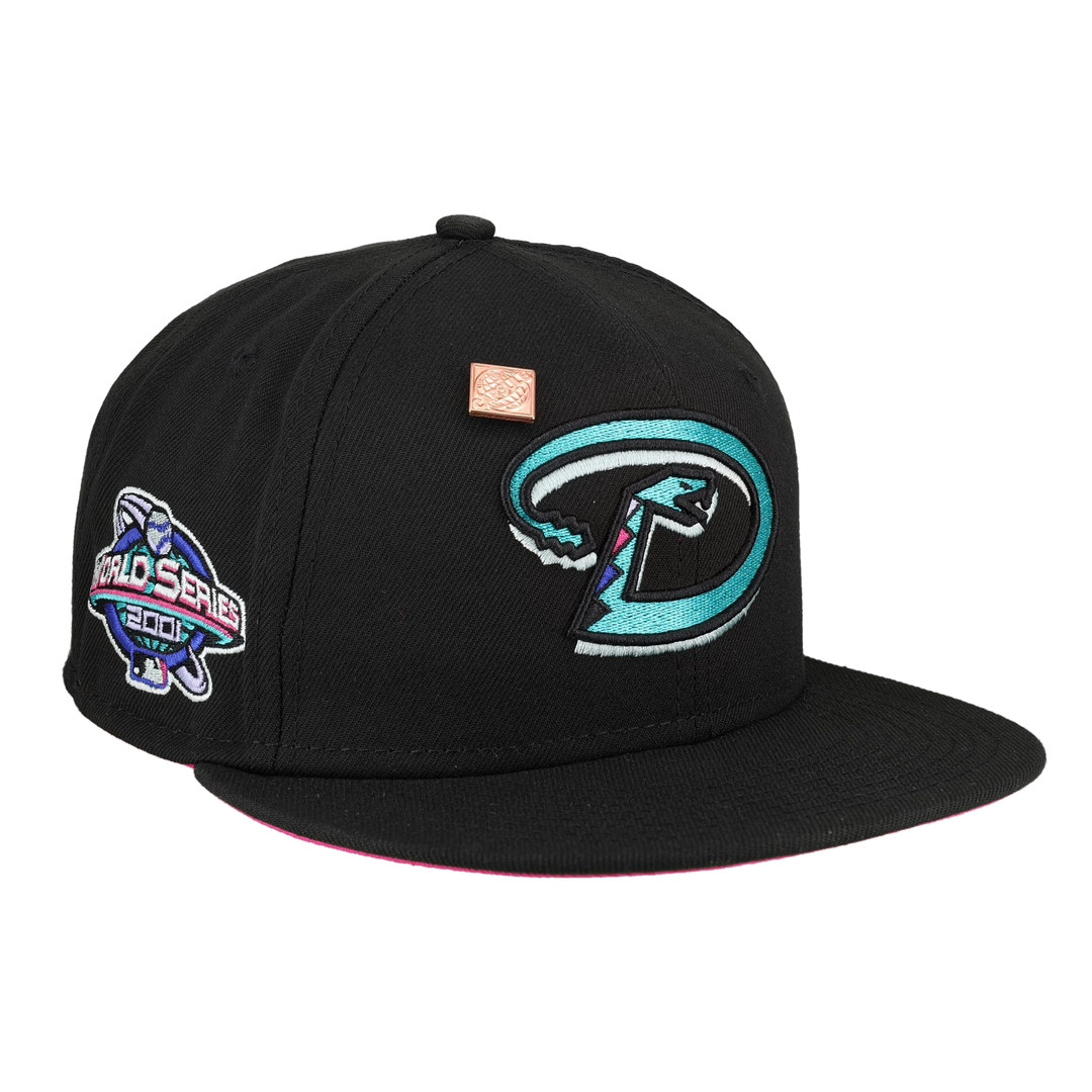 Arizona Diamondbacks 2001 World Series Polar Lights New Era 59Fifty Fitted Hat