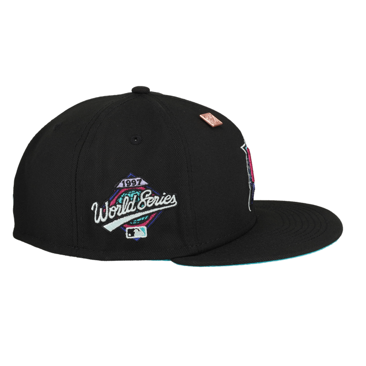 Florida Marlins 1997 World Series Polar Lights New Era 59Fifty Fitted Hat
