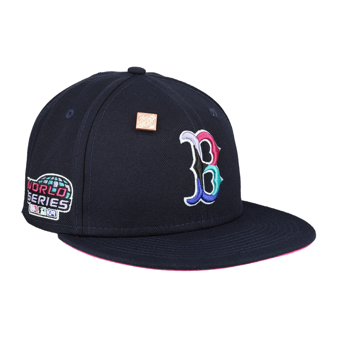 Boston Red Sox 2004 World Series Polar Lights New Era 59Fifty Fitted Hat
