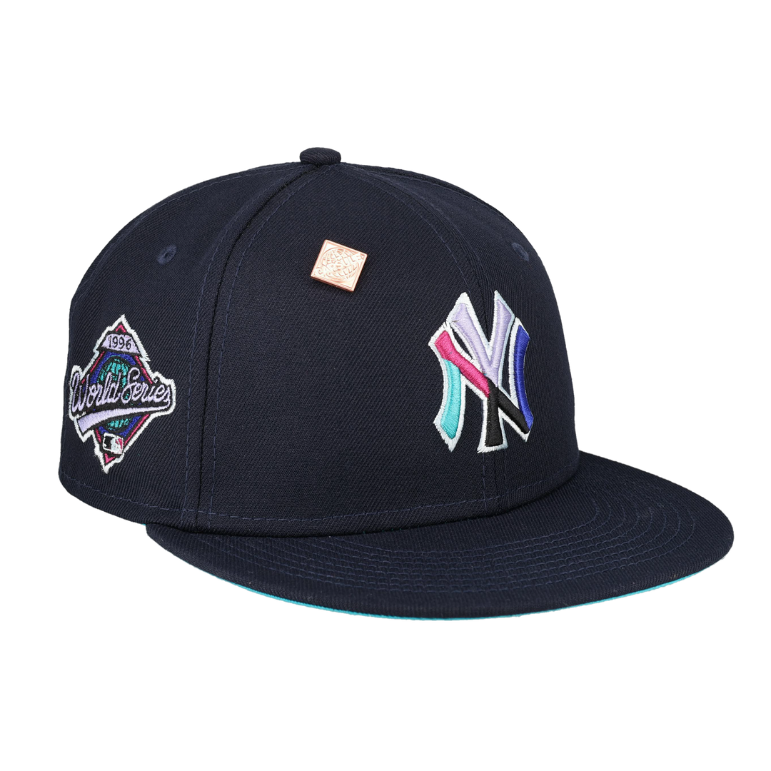 New York Yankees 1996 World Series Polar Lights New Era 59Fifty Fitted Hat