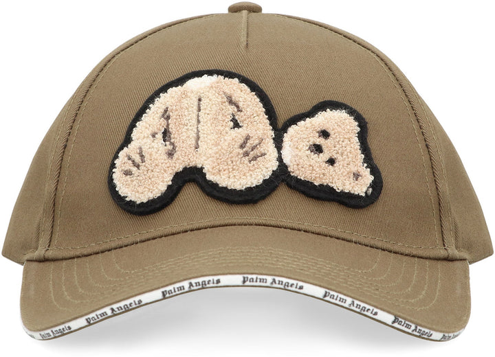 PALM ANGELS Baseball Cap with Bear Logo - Adjustable Fit