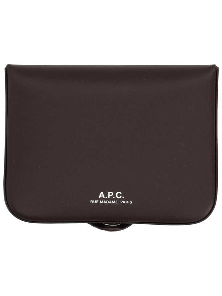 A.P.C. Mini Leather Wallet for Men