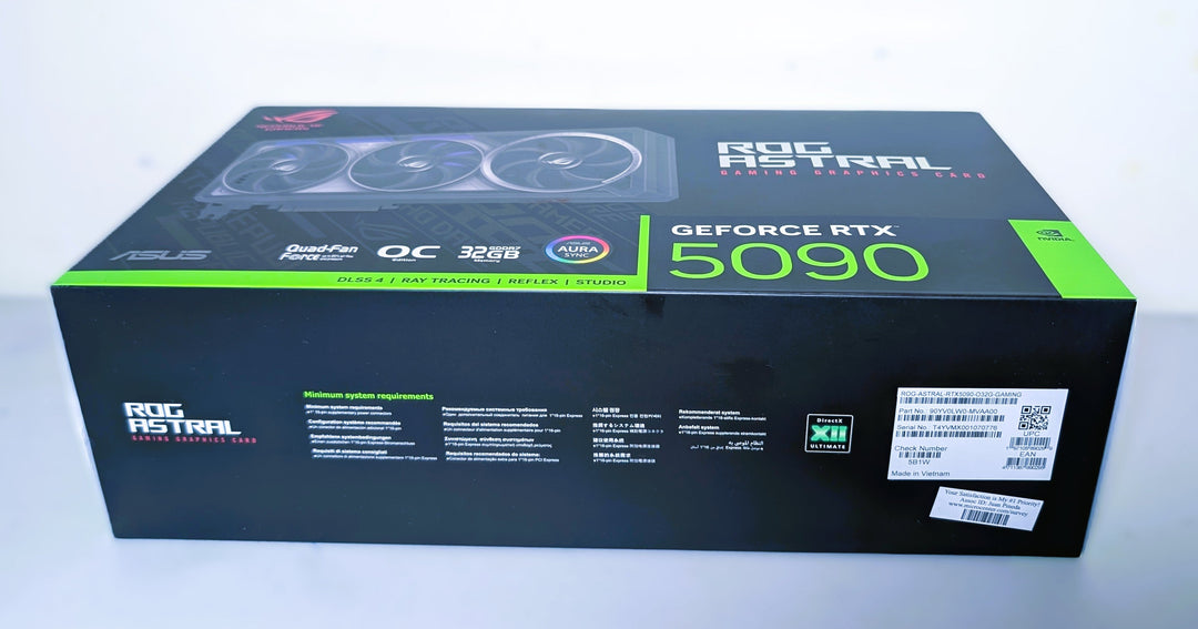 ASUS ROG Astral GeForce RTX 5090 32GB GDDR7 Graphics Card
