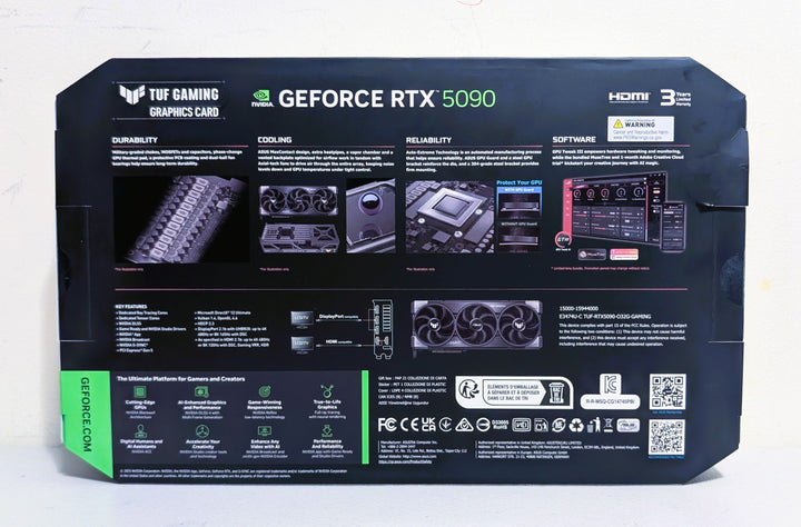 ASUS TUF OC Gaming GeForce RTX 5090 32GB GDDR7 Graphics