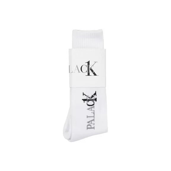 Palace CK1 Socks Classic White