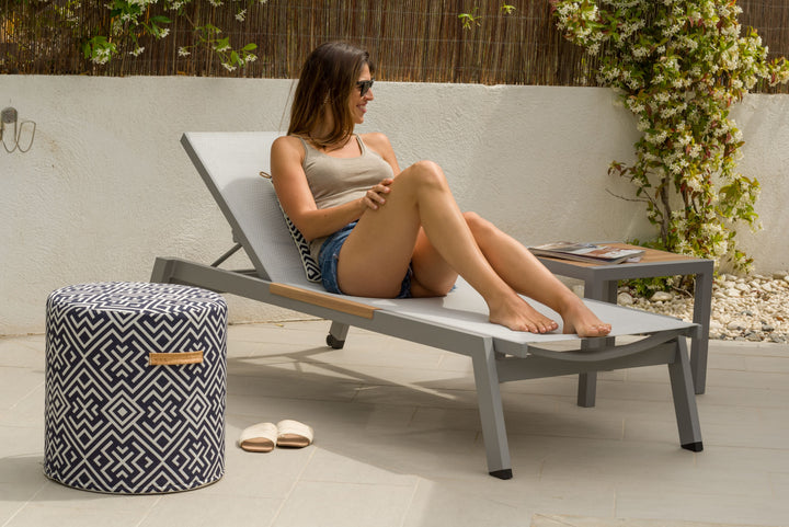 Panama Light Sun Lounger - 1pc