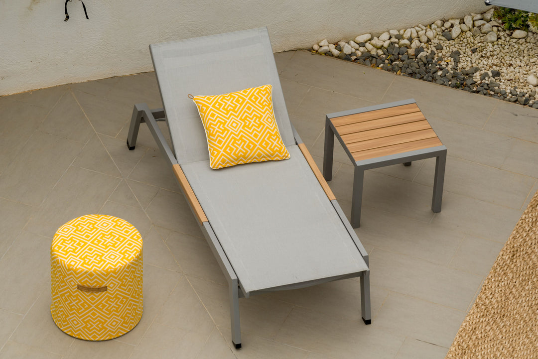 Panama Light Duo Coffee Set &amp; Sun Loungers - 3pc