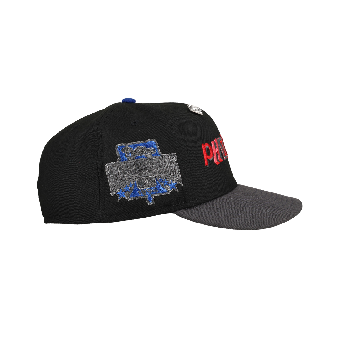 Philadelphia Phillies 1996 ASG Black/Graphite Ransom Metallic 59Fifty Fitted Hat