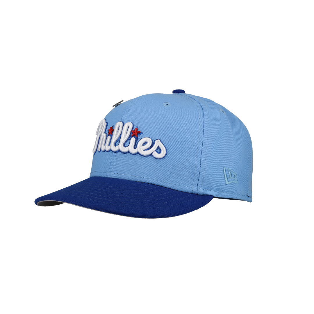 Philadelphia Phillies Veterans Stadium Metallic 59Fifty Fitted Hat