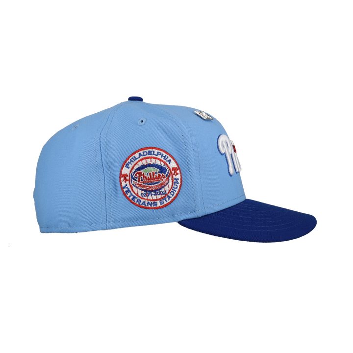 Philadelphia Phillies Veterans Stadium Metallic 59Fifty Fitted Hat