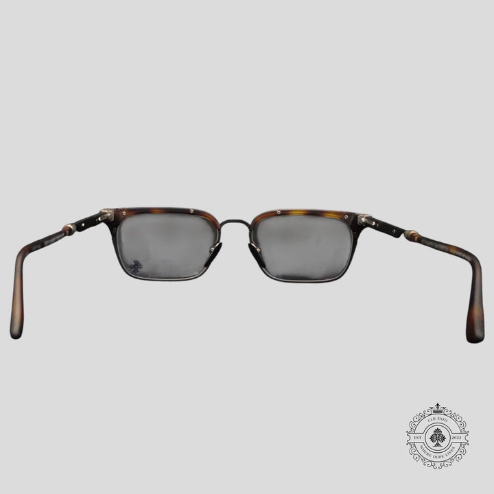 Chrome Hearts See U Next Tuesday Glasses in Tortoise Shell/Silver