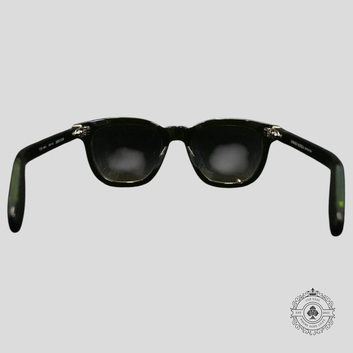 Chrome Hearts Smoke Show Sunglasses in Green/Silver