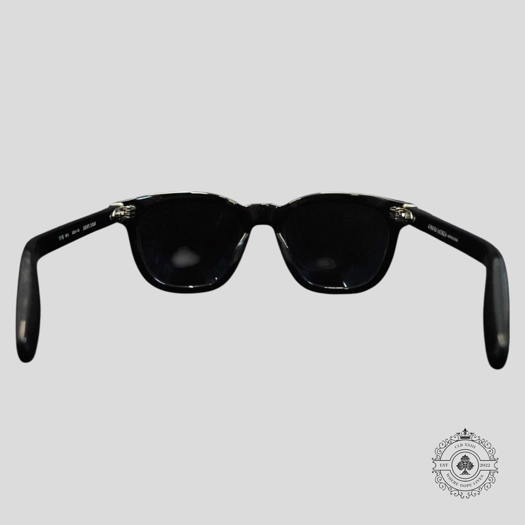 Chrome Hearts Smoke Show Glasses in Black/Silver
