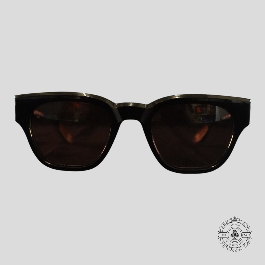 Chrome Hearts Midixathrill II Sunglasses in Black/Gold