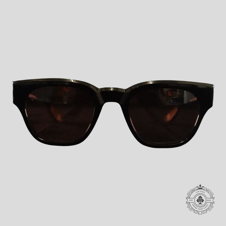 Chrome Hearts Midixathrill II Sunglasses in Black/Gold